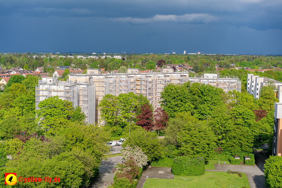 14.05.2023 - Großsanierung am Karl-Marx-Ring in Neuperlach
